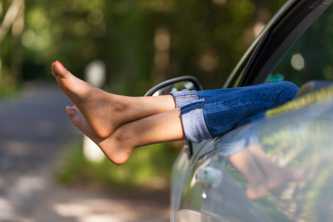 pause sieste en voiture